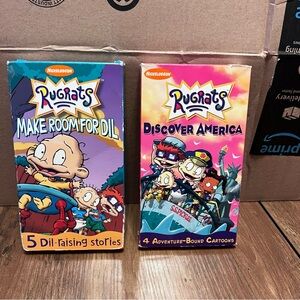 Nickelodeon Rugrats VHS Tapes